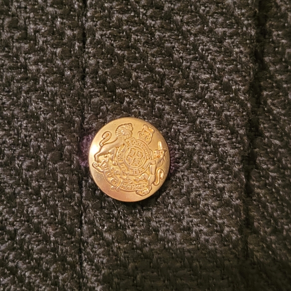 J. Crew Tweed Lady Jacket Sz 12 Black - Picture 7 of 9